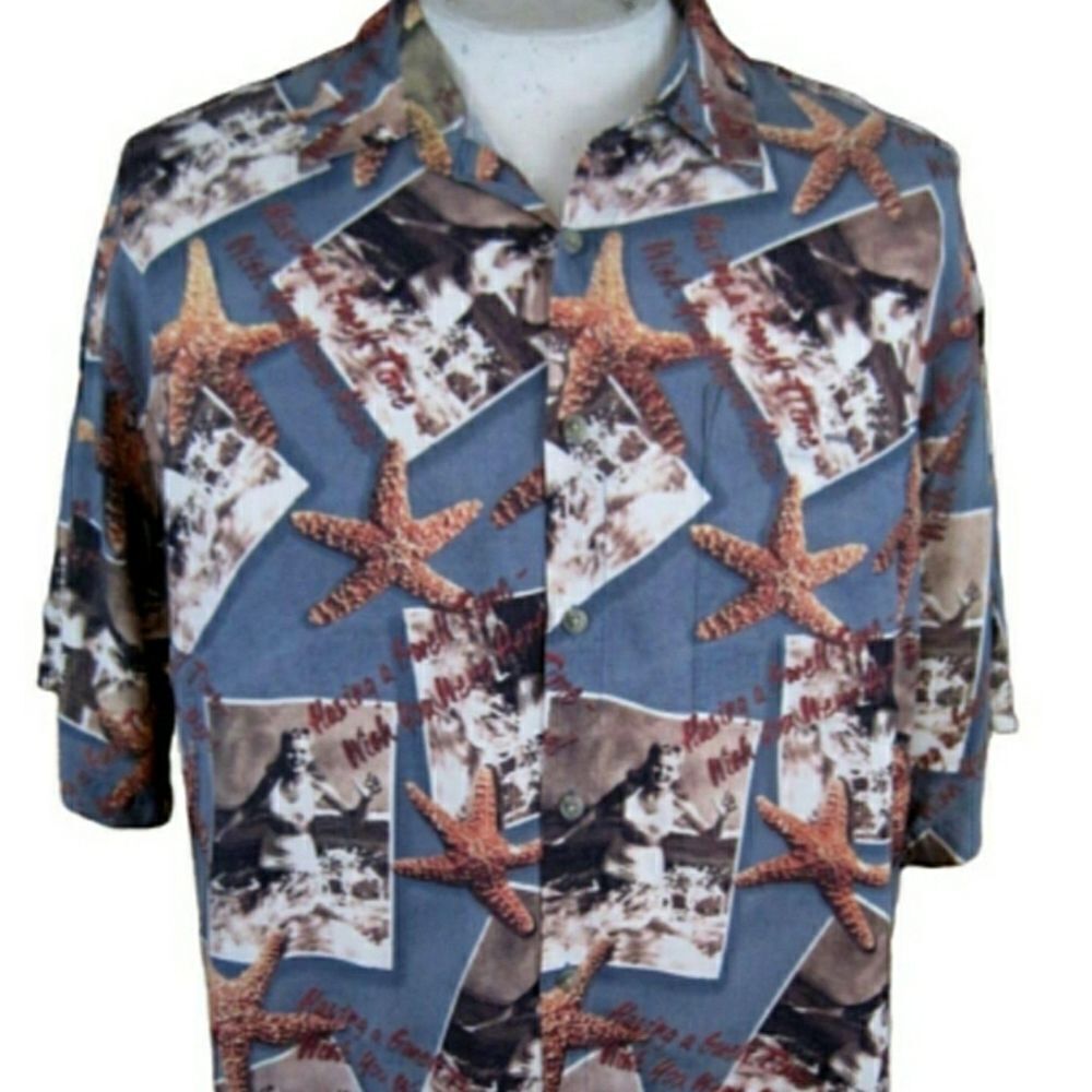 Hawaiian short sleeve shirt XL